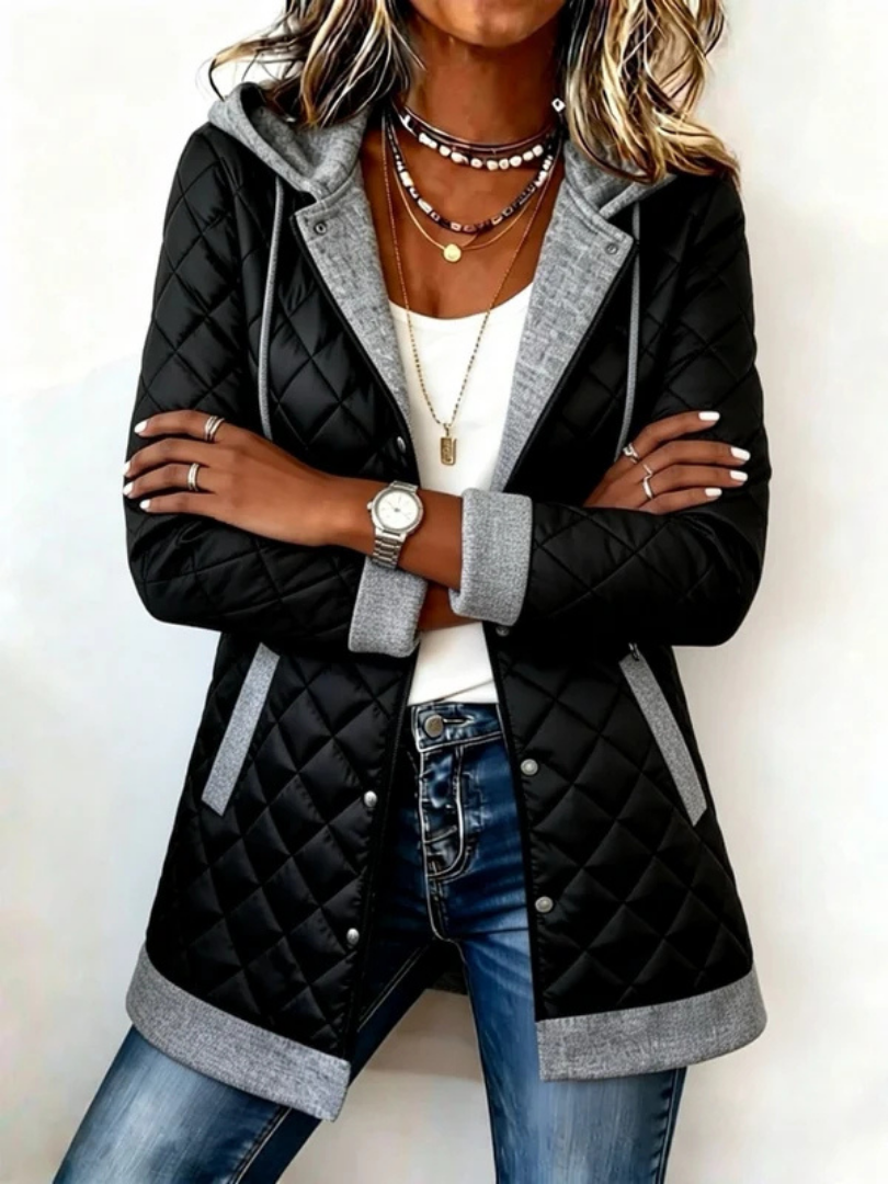 Lennox™ | Casual Quilted Hooded Autumn Jacket