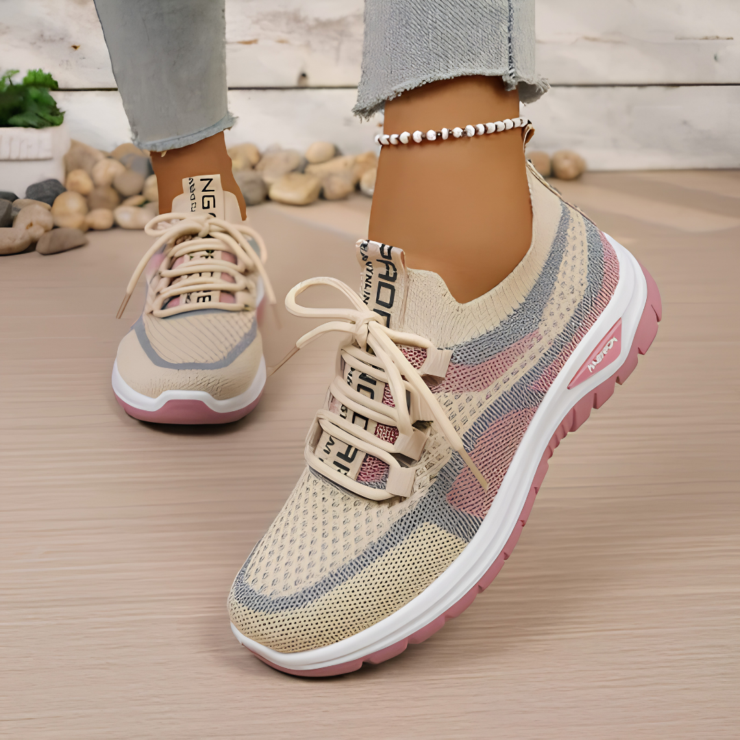 Amabel™ | Casual Mesh Lace Up Walking Sneakers
