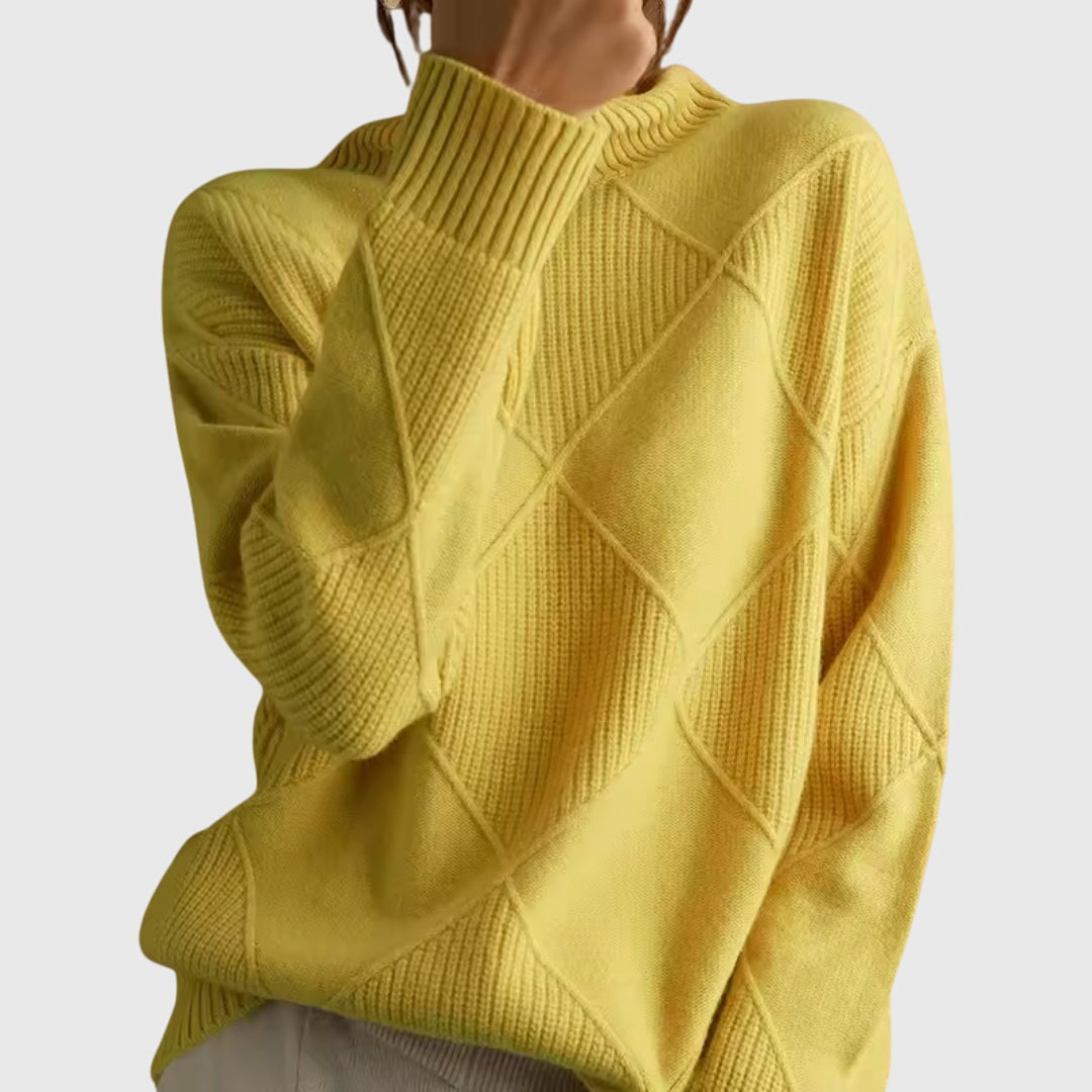 Luna | Turtleneck Knit Sweater