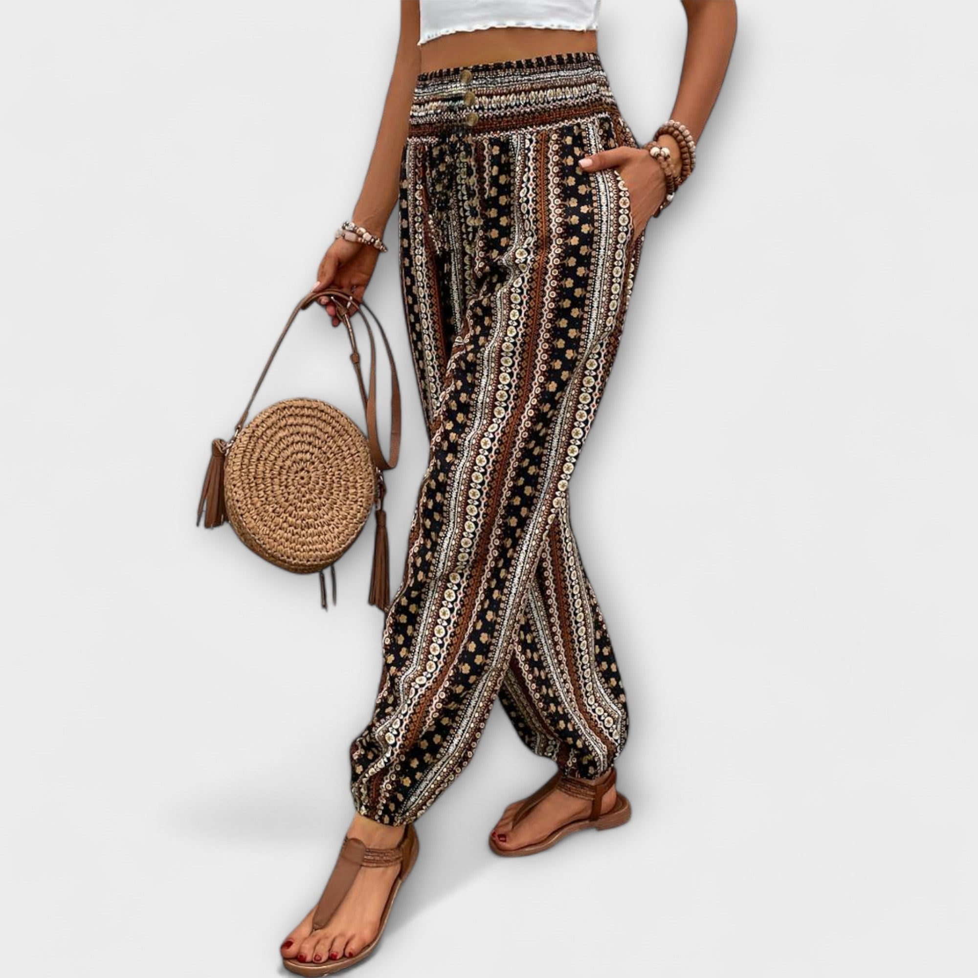 Cassidy | Relaxed Bohemian Harem Pants