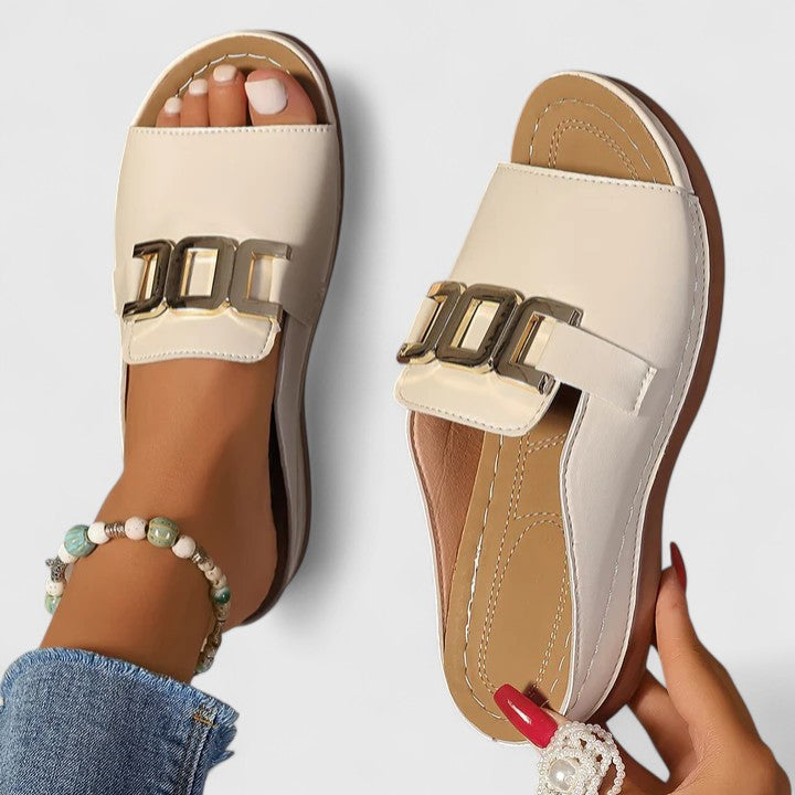 Monroe™ | Luxe Buckle Sandals