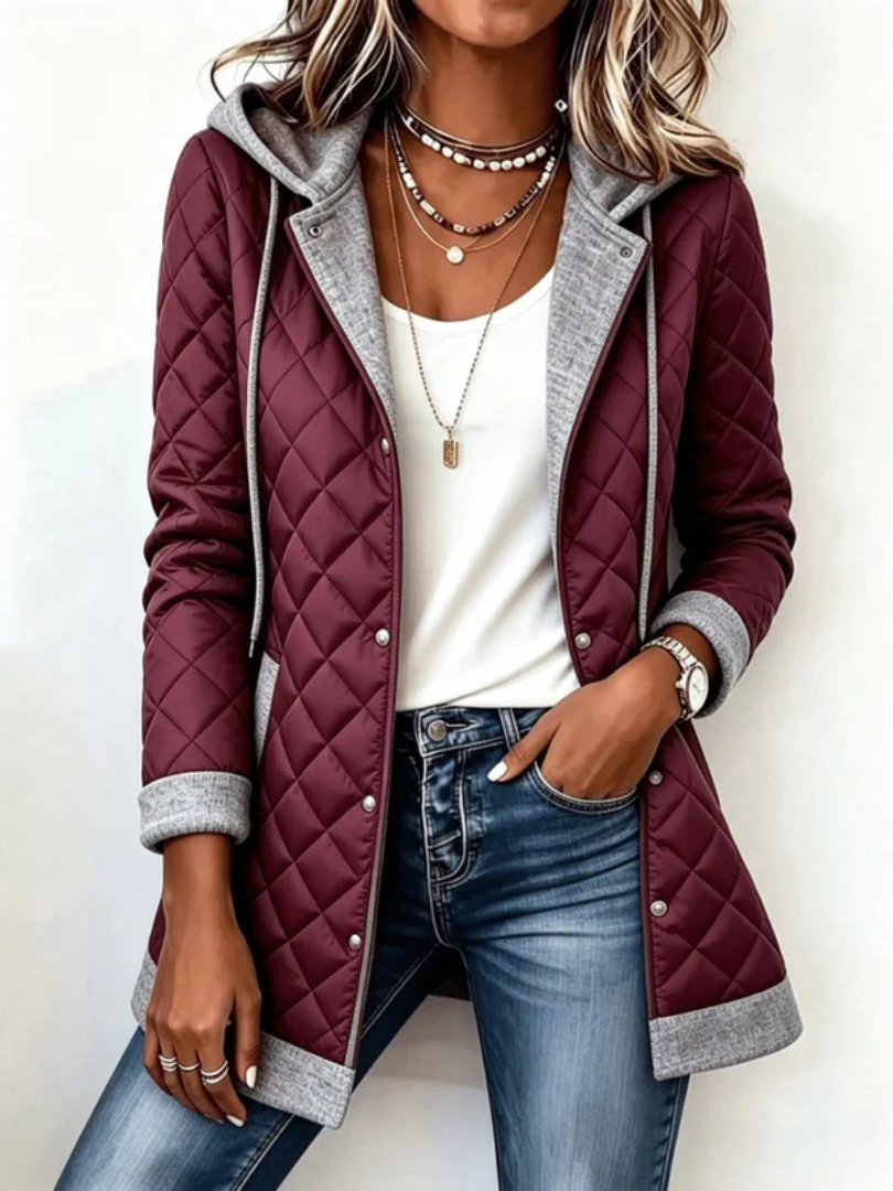 Lennox™ | Casual Quilted Hooded Autumn Jacket