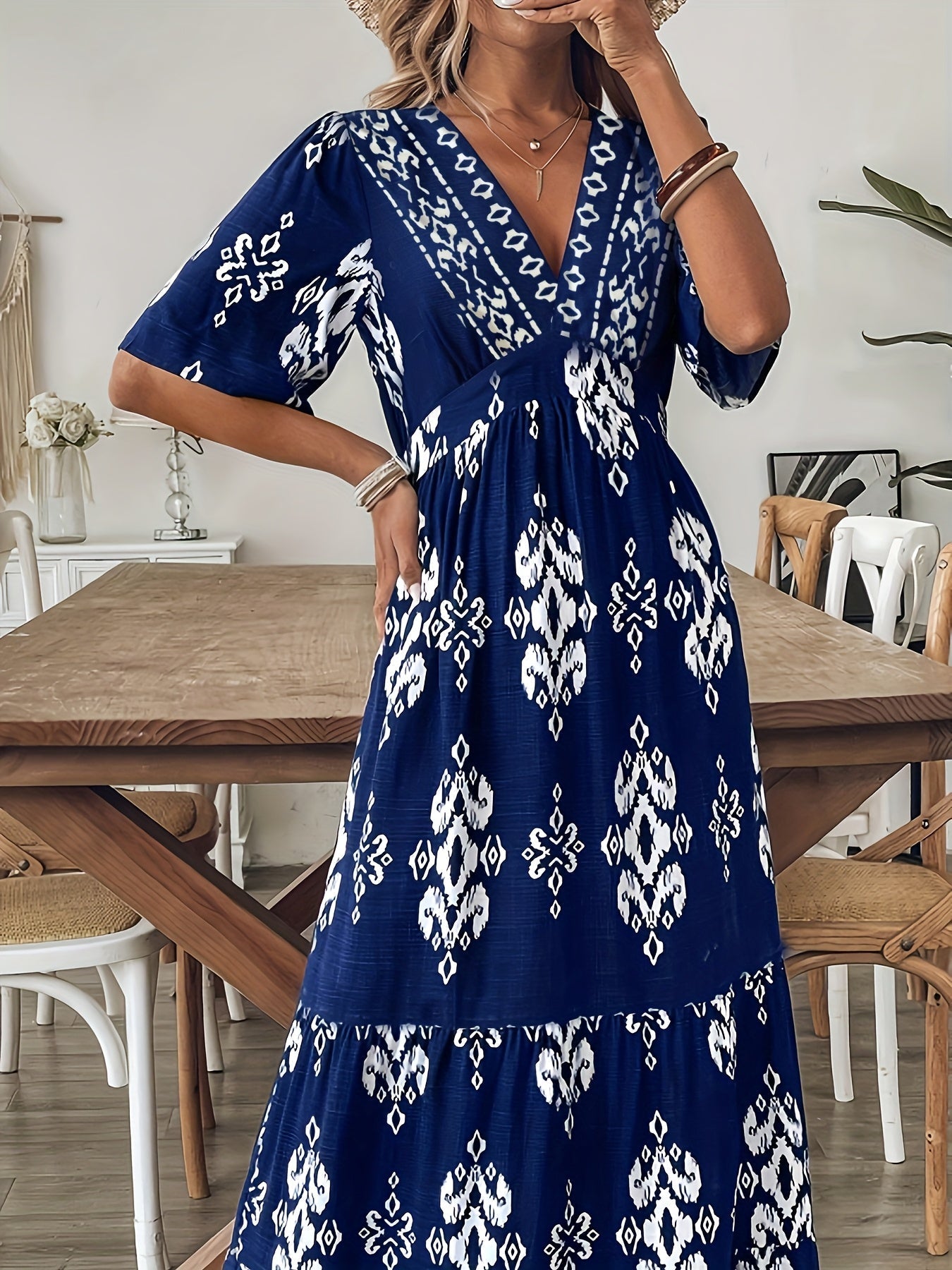 Ava | Bohemian Maxi Dress