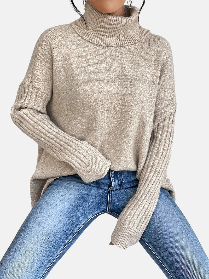 Chloe | Turtleneck Knit Sweater