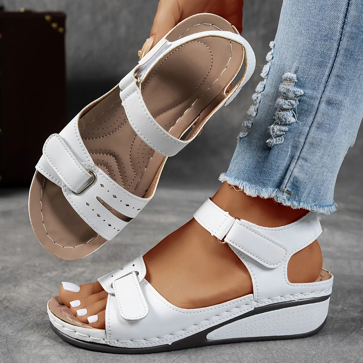 Shawn™ | Orthopedic Comfort Wedge Sandals