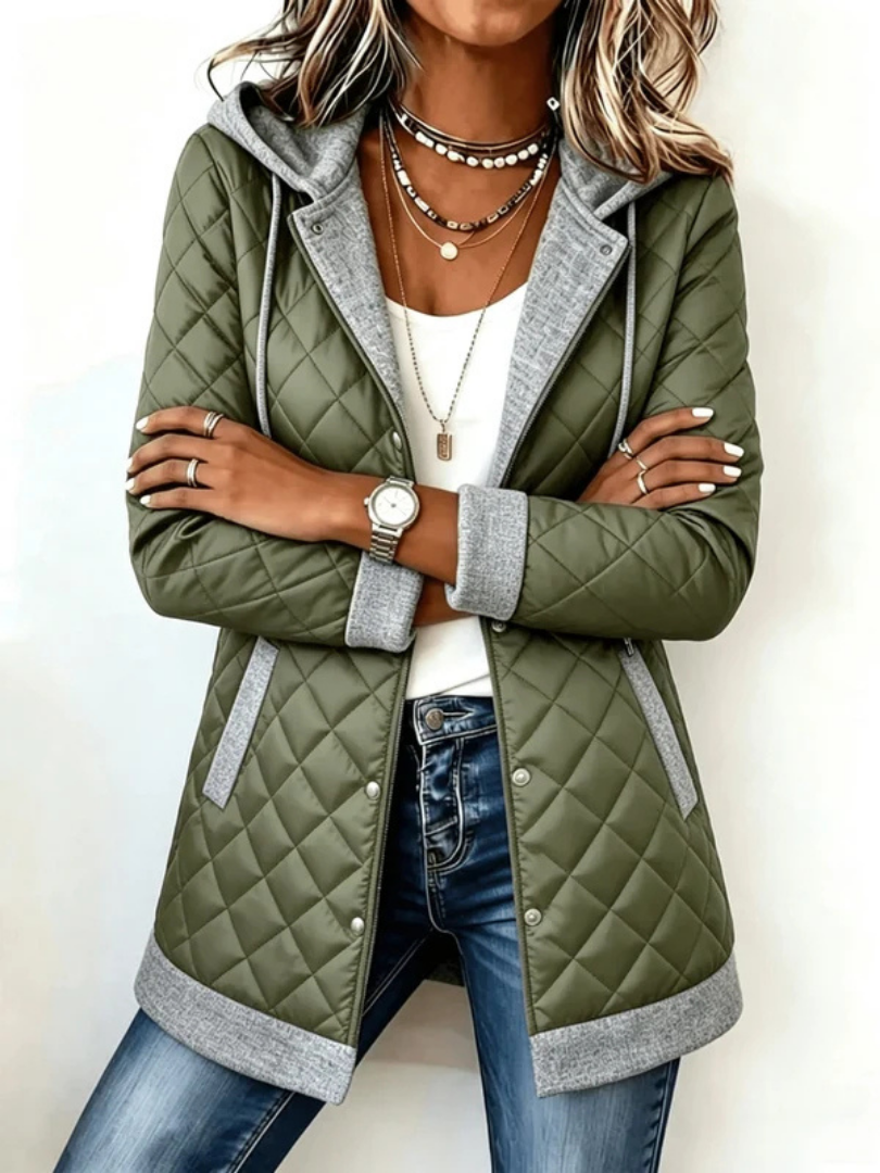 Lennox™ | Casual Quilted Hooded Autumn Jacket