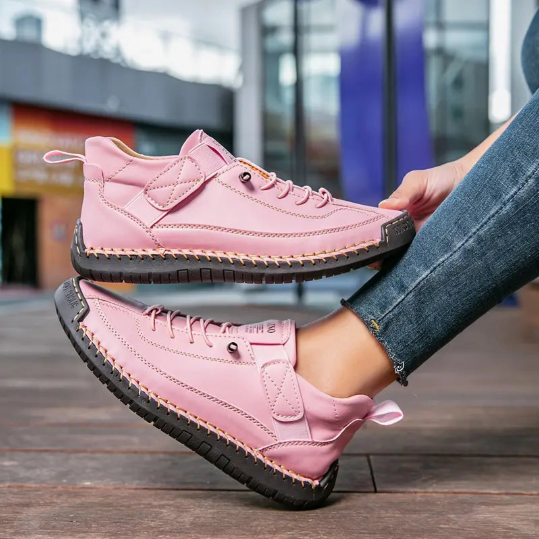 Arlina™ | Casual High Top Lace Up Sneakers