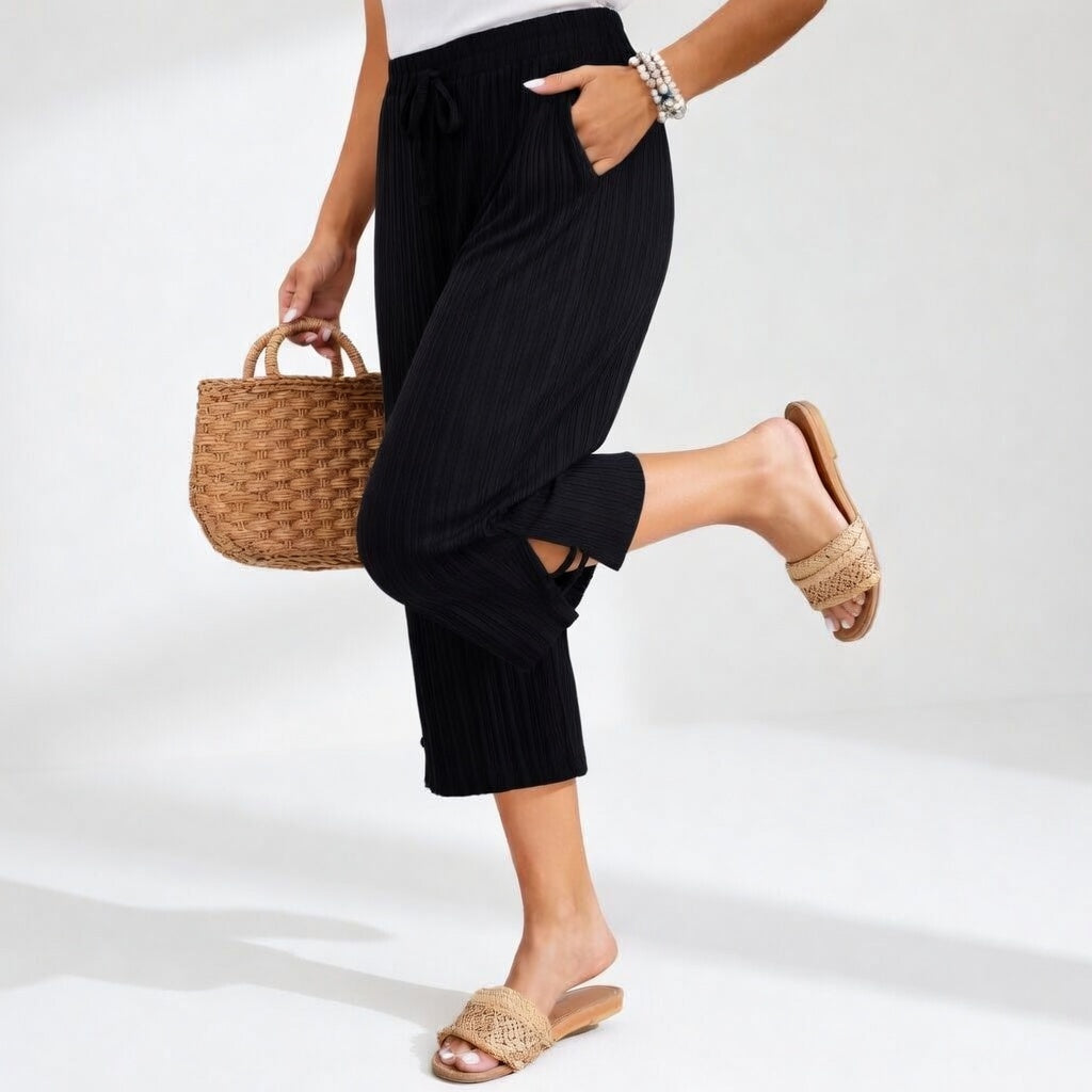 Lauréline™ — Elegant Comfortable Fluid Summer Pants