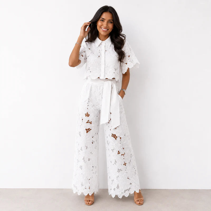 Virelia™ | Floral Two-Piece Set