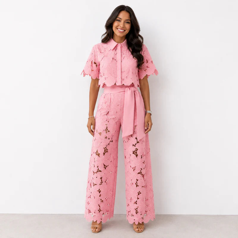 Virelia™ | Floral Two-Piece Set