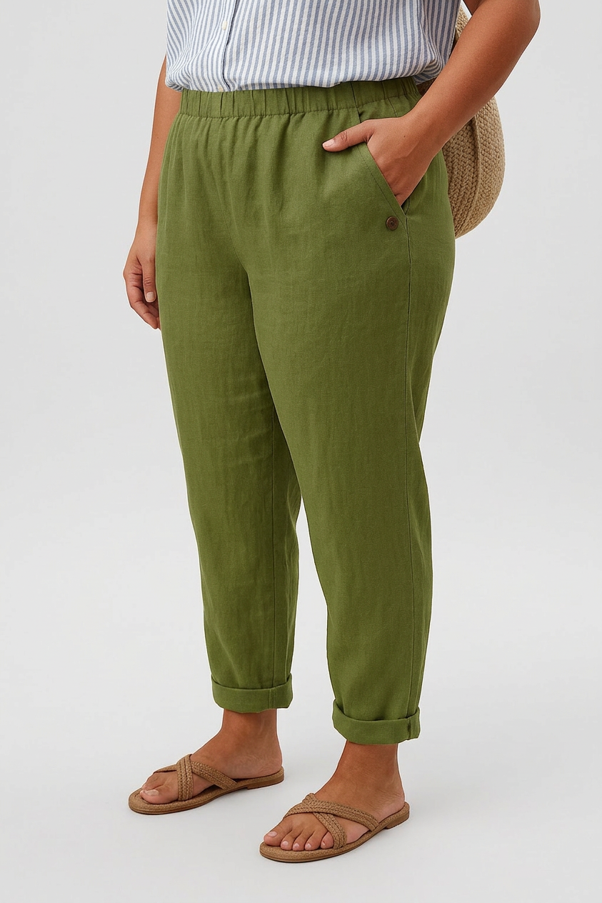 Ingrid | Stylish Pants With Side Pockets
