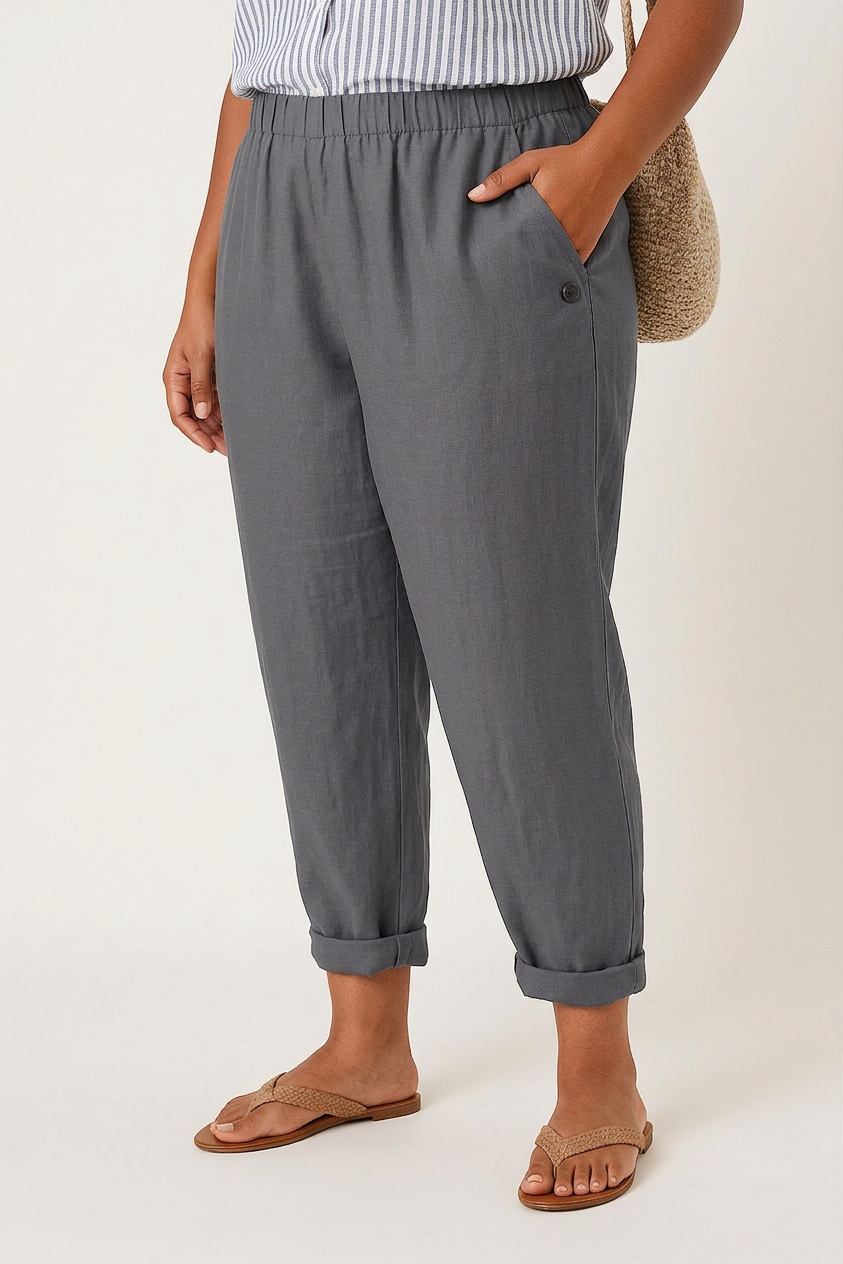 Ingrid | Stylish Pants With Side Pockets