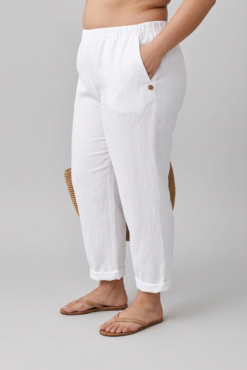 Ingrid | Stylish Pants With Side Pockets