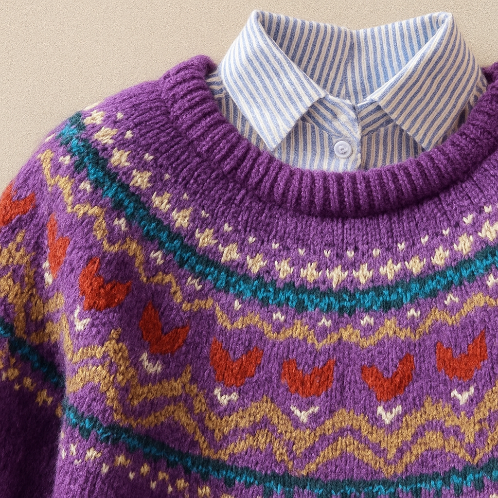 Grace | Nordic Knit Sweater