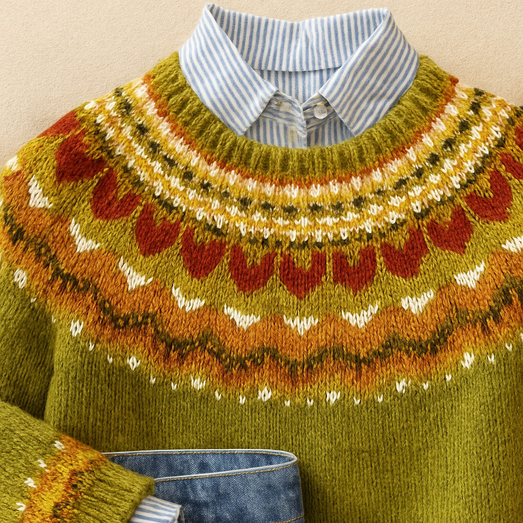 Ardent | Nordic Knit Sweater