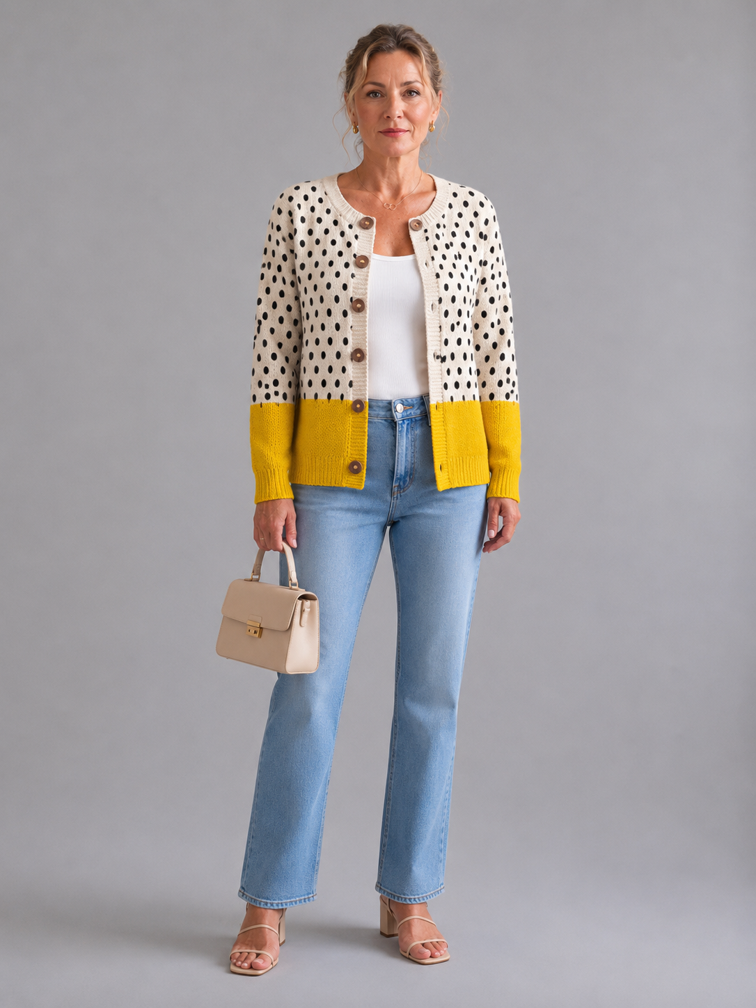 Junella™ | Vintage Knit Cardigan Sweater