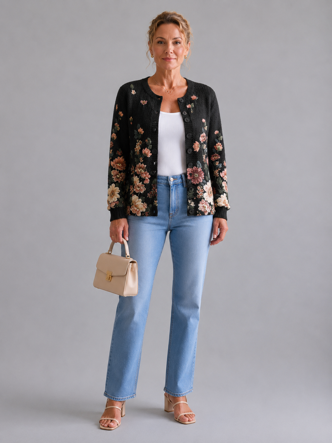 Kivara™ | Vintage Floral Cardigan