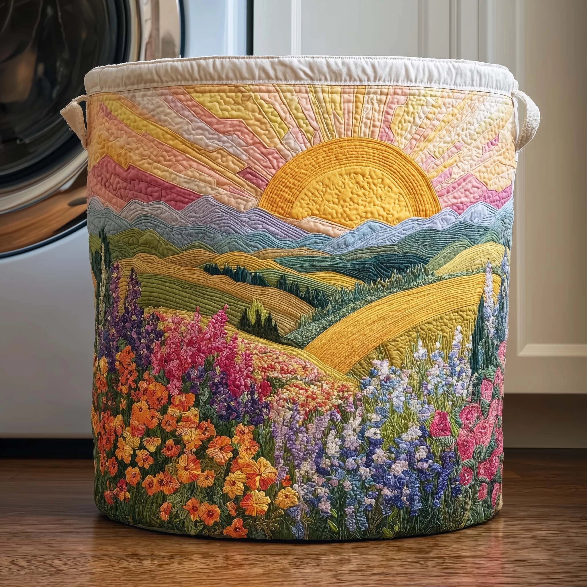 Aria™ | Hand-Quilted Sheep Basket