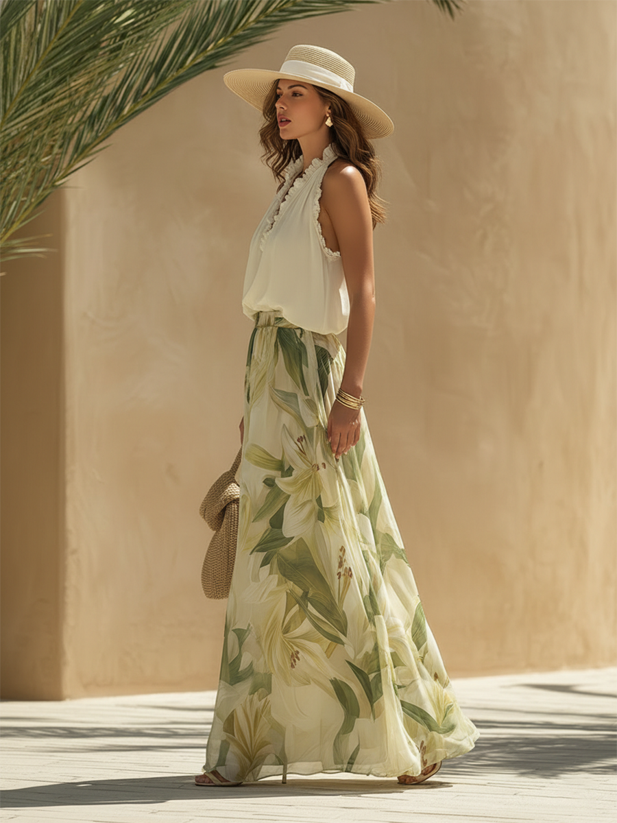 Loredana™ | Elegant Resort Vacation Pant Set