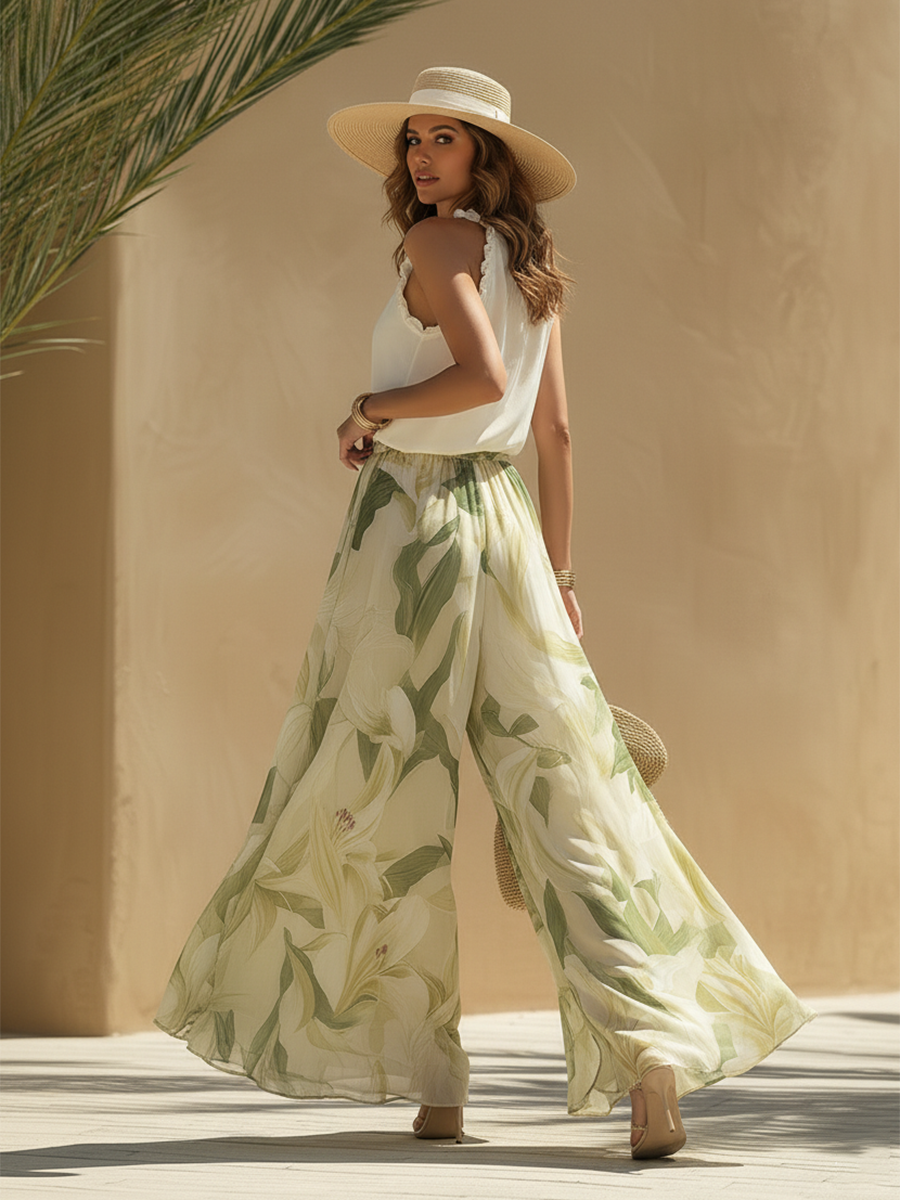 Loredana™ | Elegant Resort Vacation Pant Set