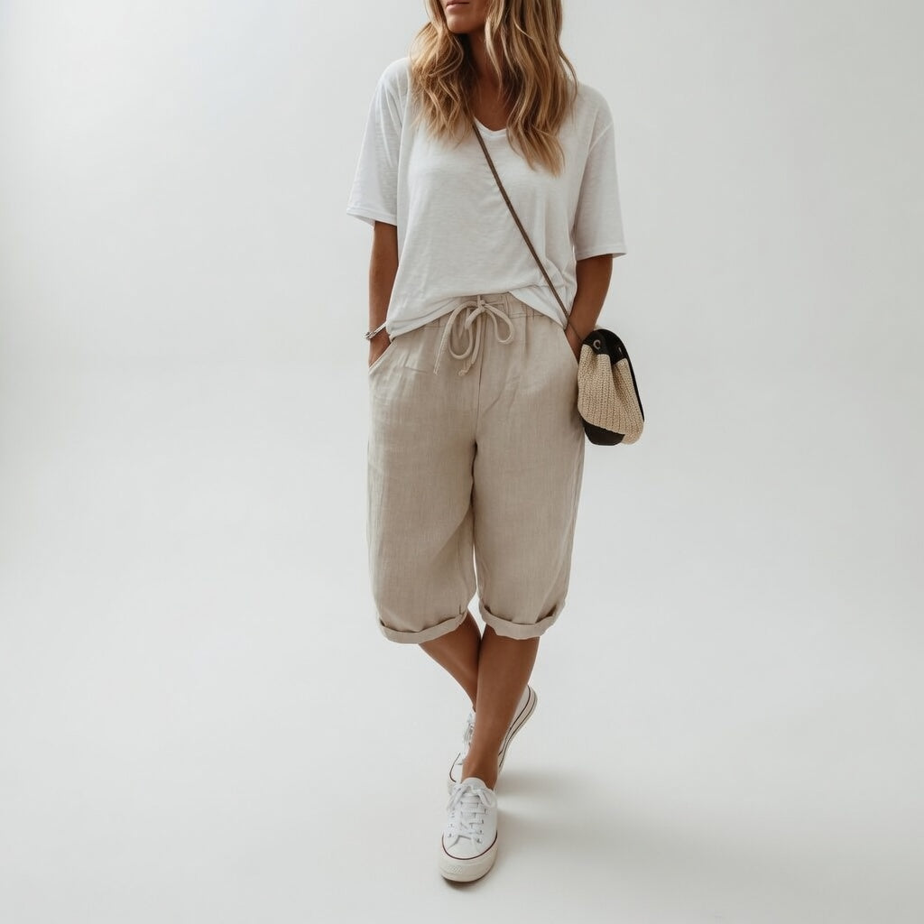 Fernande™ — Casual Summer Style Bermuda 100% Cotton