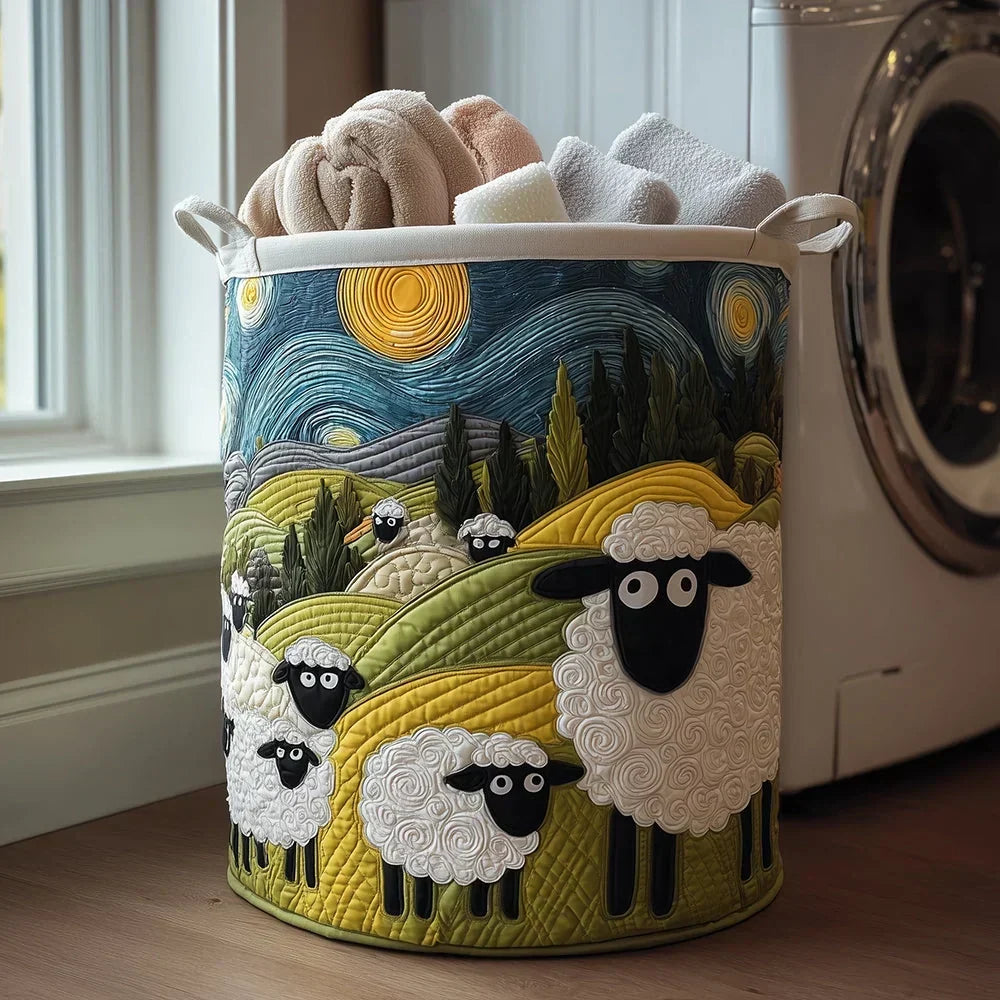 Aria™ | Hand-Quilted Sheep Basket