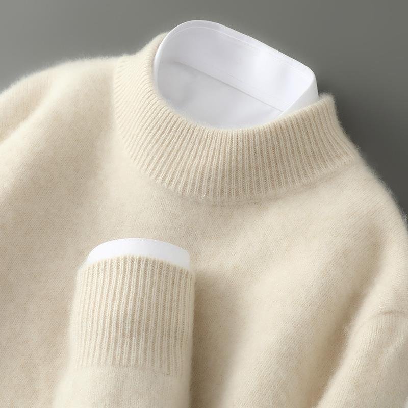 Avery | Mock Neck Knit Sweater