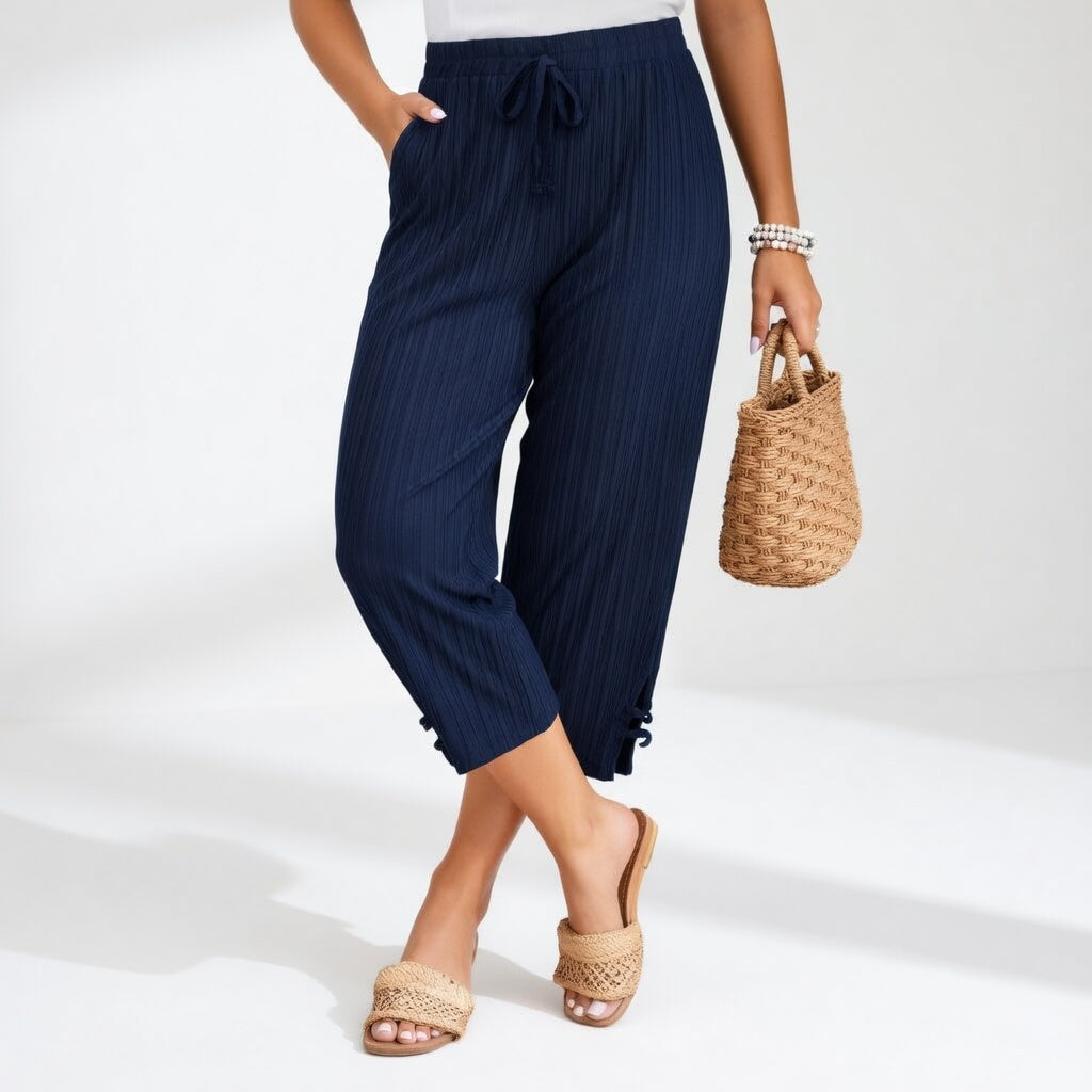 Lauréline™ — Elegant Comfortable Fluid Summer Pants