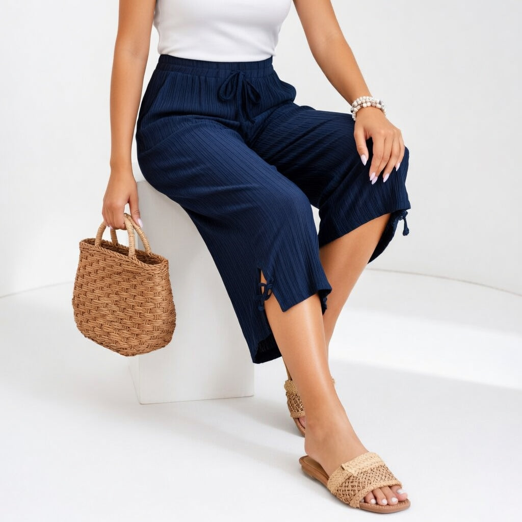 Lauréline™ — Elegant Comfortable Fluid Summer Pants