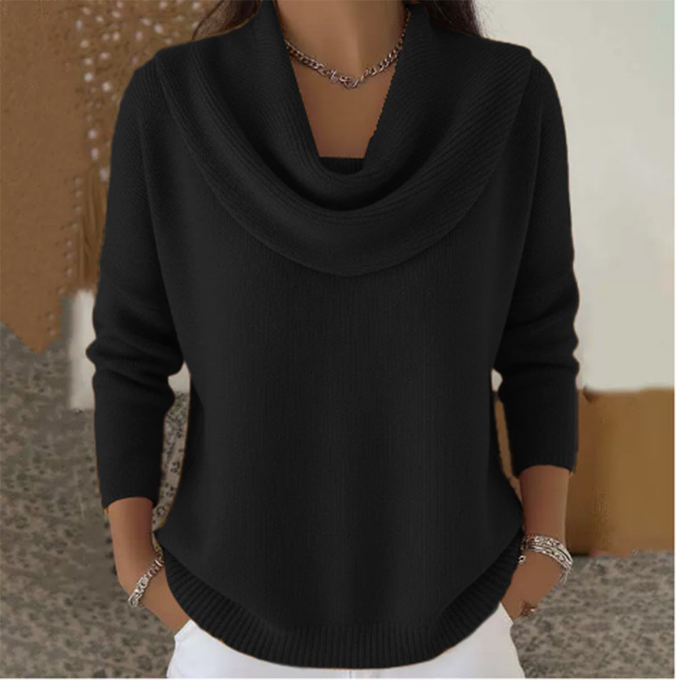 Lily & Lune™| Sweater with Collar