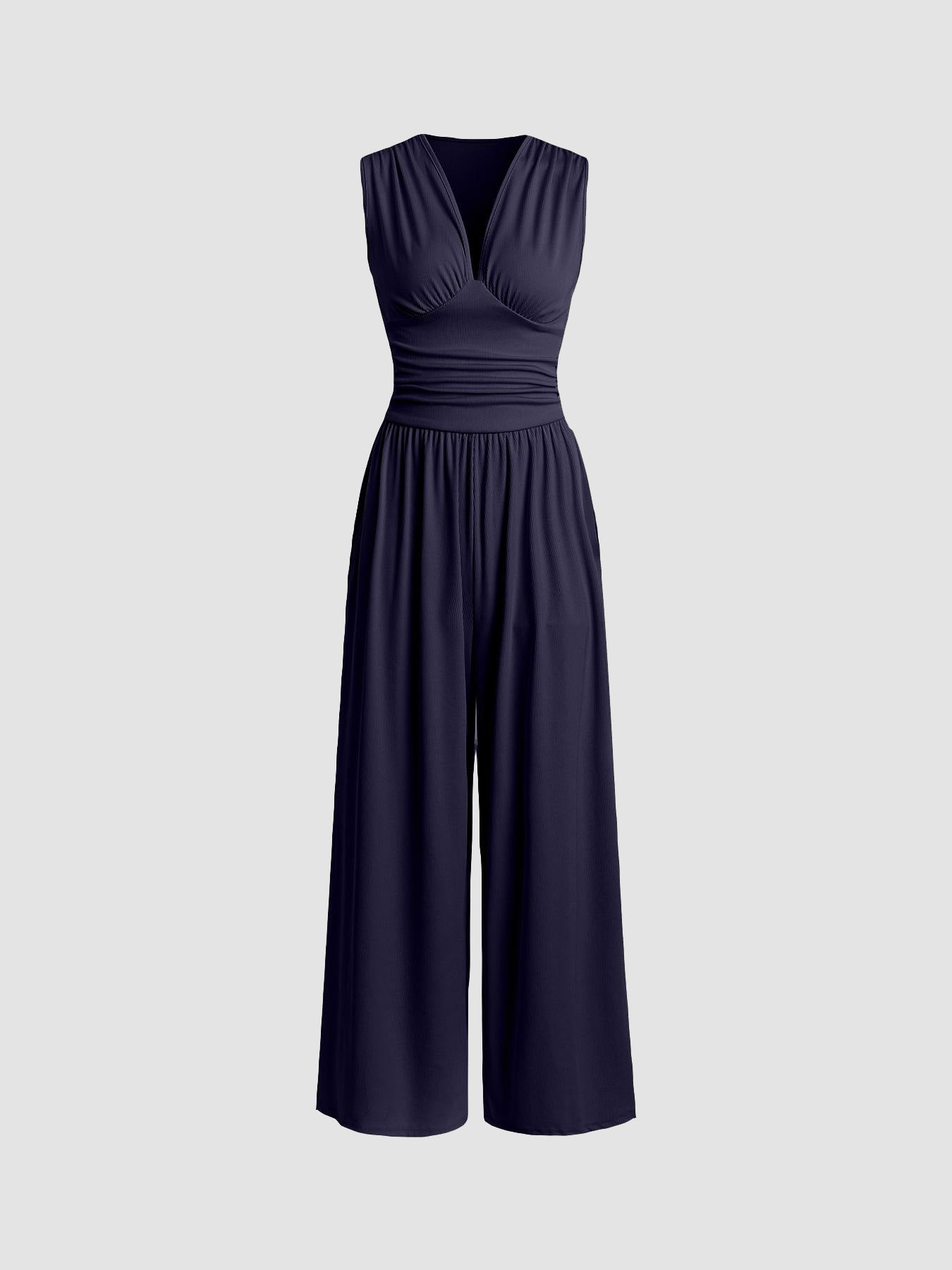 LUNA – Chic Sleeveless Wide-Leg Jumpsuit