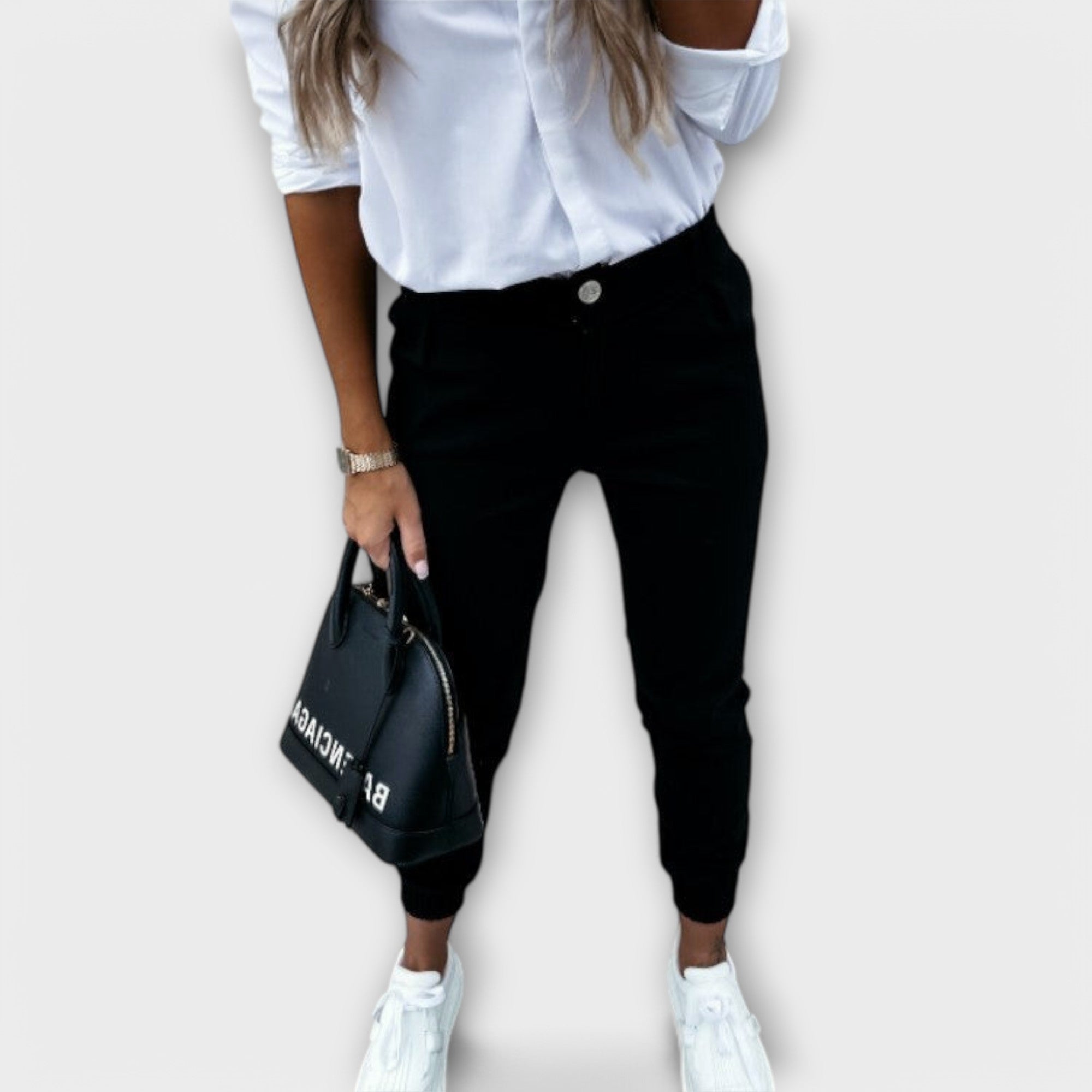 Priya | Tapered High-Waist Pants