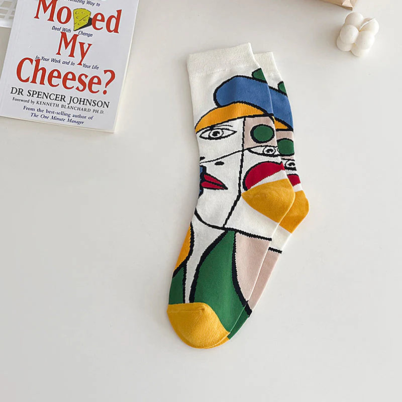 Ariaa™ | Casual Abstract Socks
