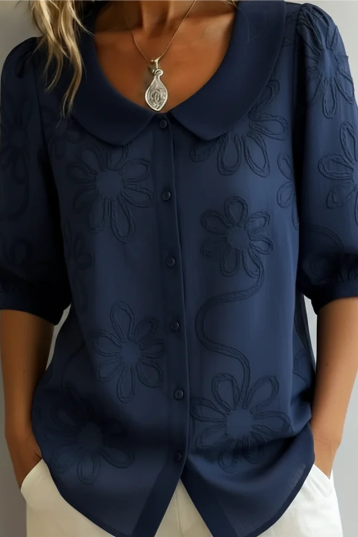 Lauren™ │ Elegant Floral Blouse