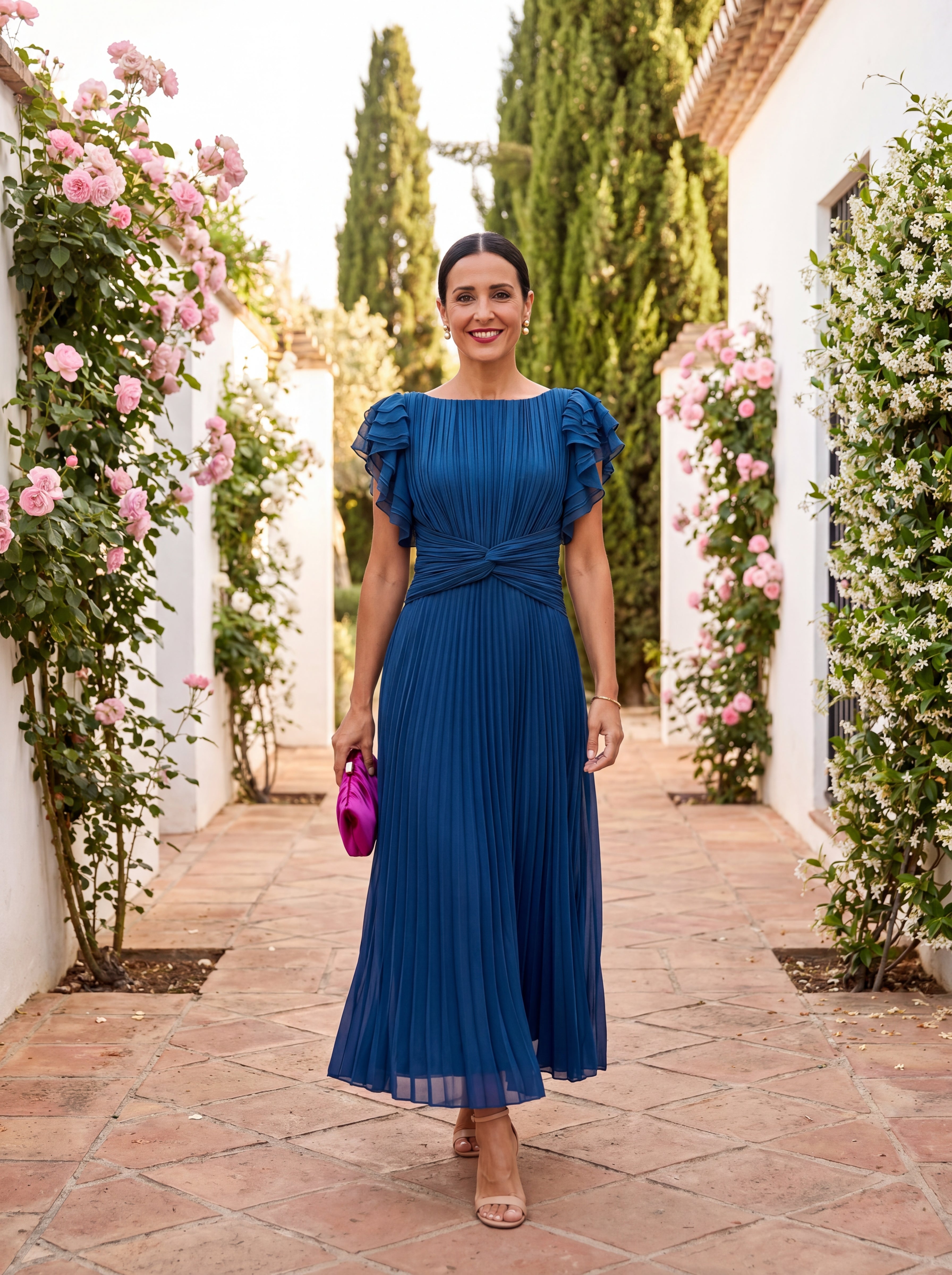 Annika | Elegant Dress with Flowing Fall