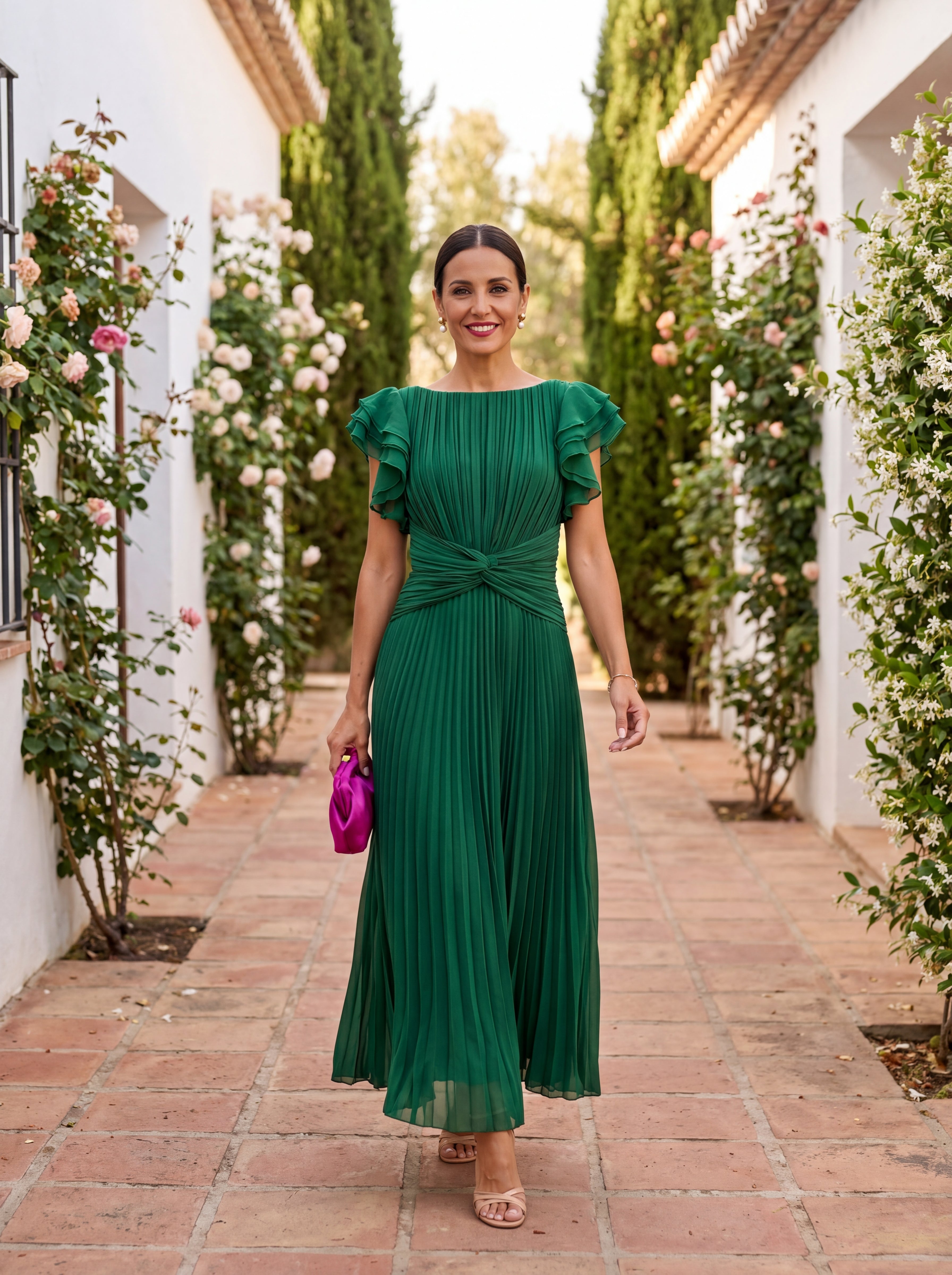 Annika | Elegant Dress with Flowing Fall
