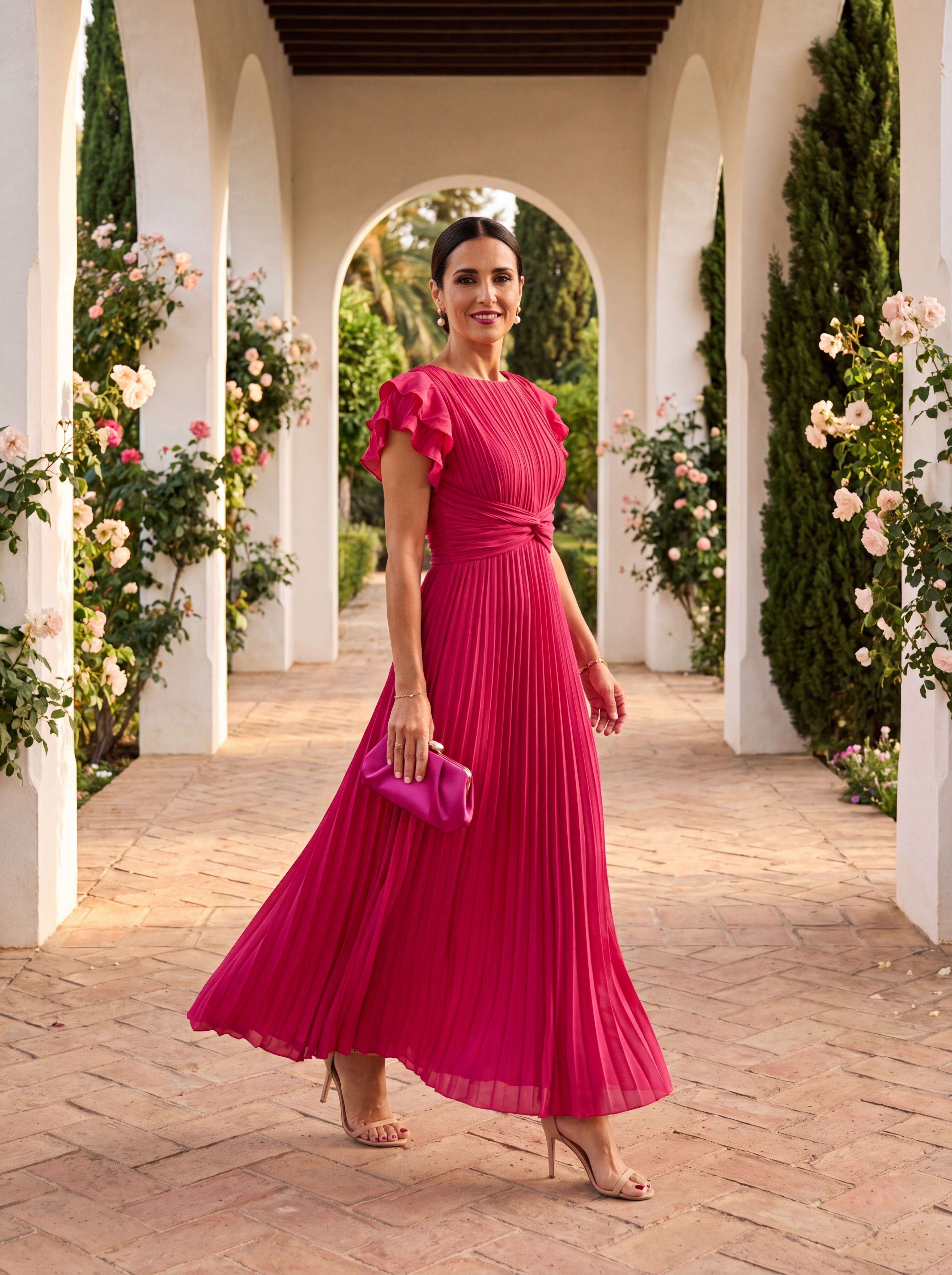 Annika | Elegant Dress with Flowing Fall
