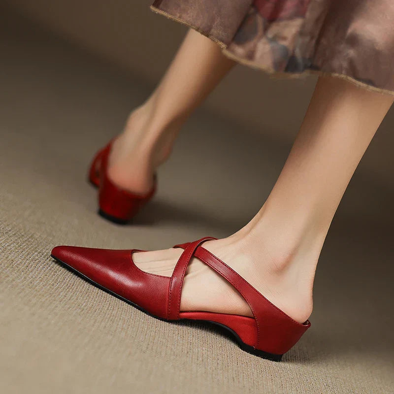 Zoya - Genuine Leather Mules