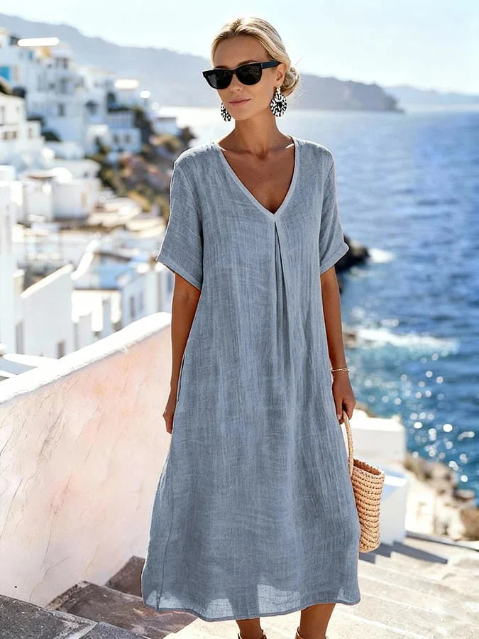 Goldie™ | Effortless style warm sunny day dress
