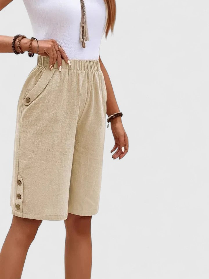 Susannah | Relaxed Knee-Length Shorts