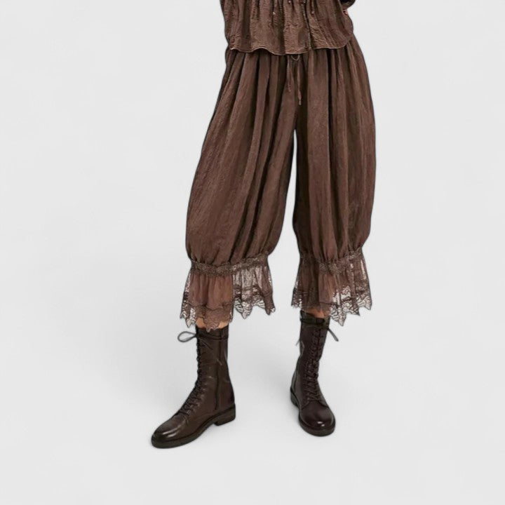 Lavinia | Flowing Wide-Leg Trousers
