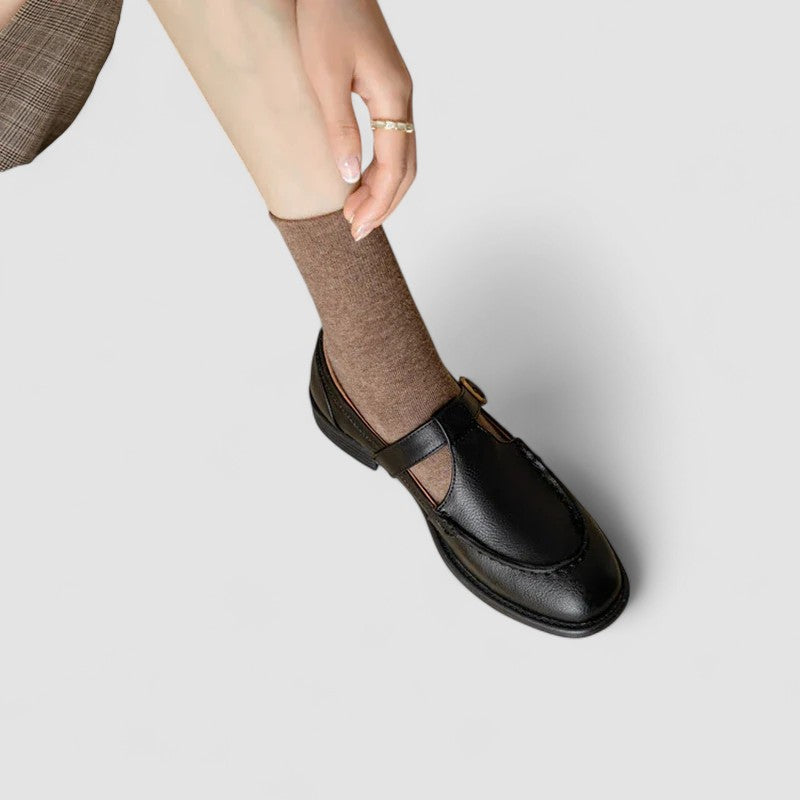 Ariadna | Square Toe Mary Jane Shoes