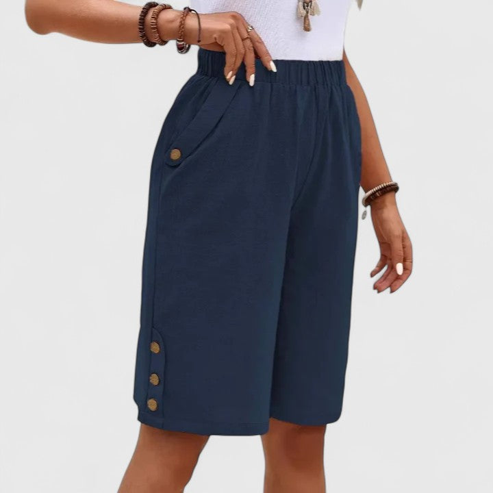 Susannah | Relaxed Knee-Length Shorts