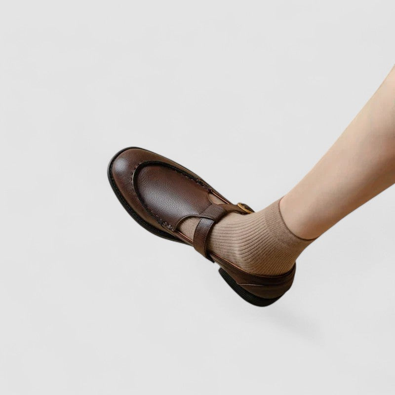 Ariadna | Square Toe Mary Jane Shoes