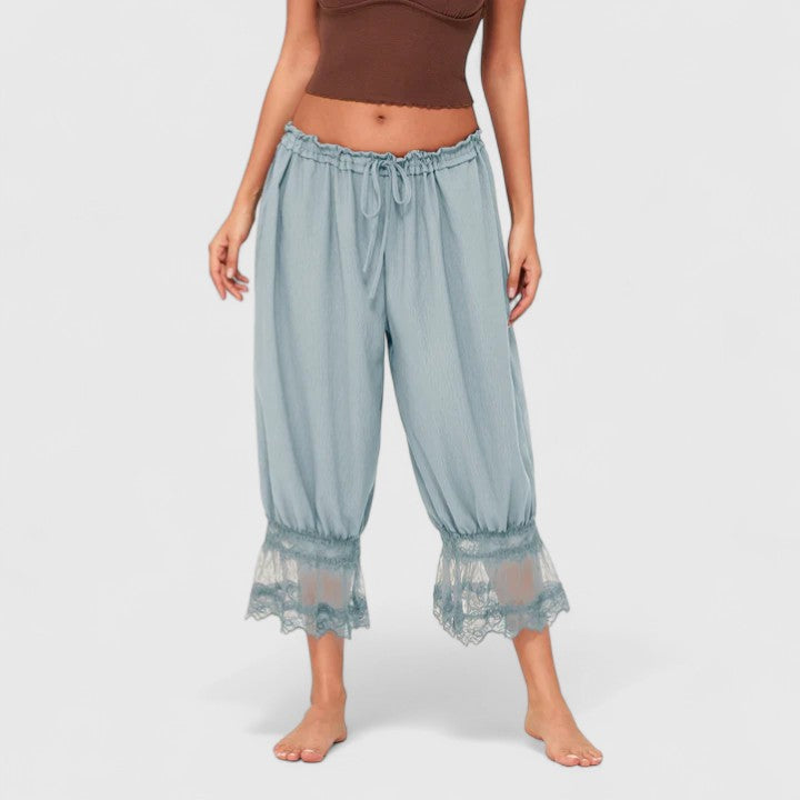Lavinia | Flowing Wide-Leg Trousers