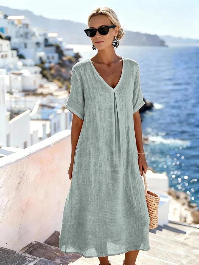 Goldie™ | Effortless style warm sunny day dress