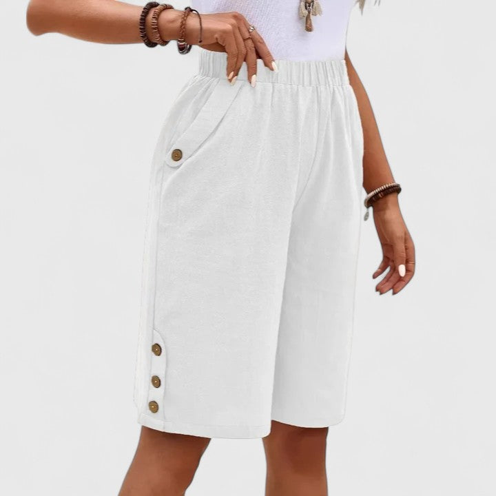 Susannah | Relaxed Knee-Length Shorts