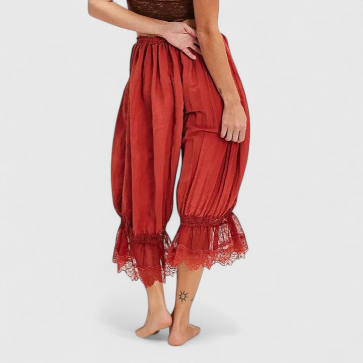 Lavinia | Flowing Wide-Leg Trousers