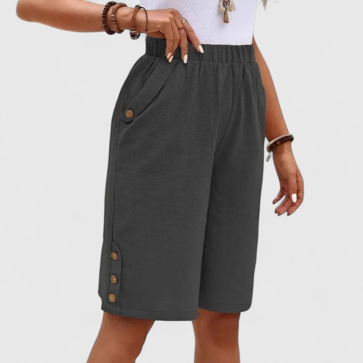 Susannah | Relaxed Knee-Length Shorts