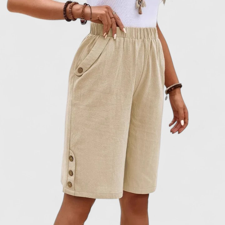 Susannah | Relaxed Knee-Length Shorts